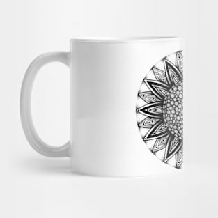 Sunflower Mandala Mug